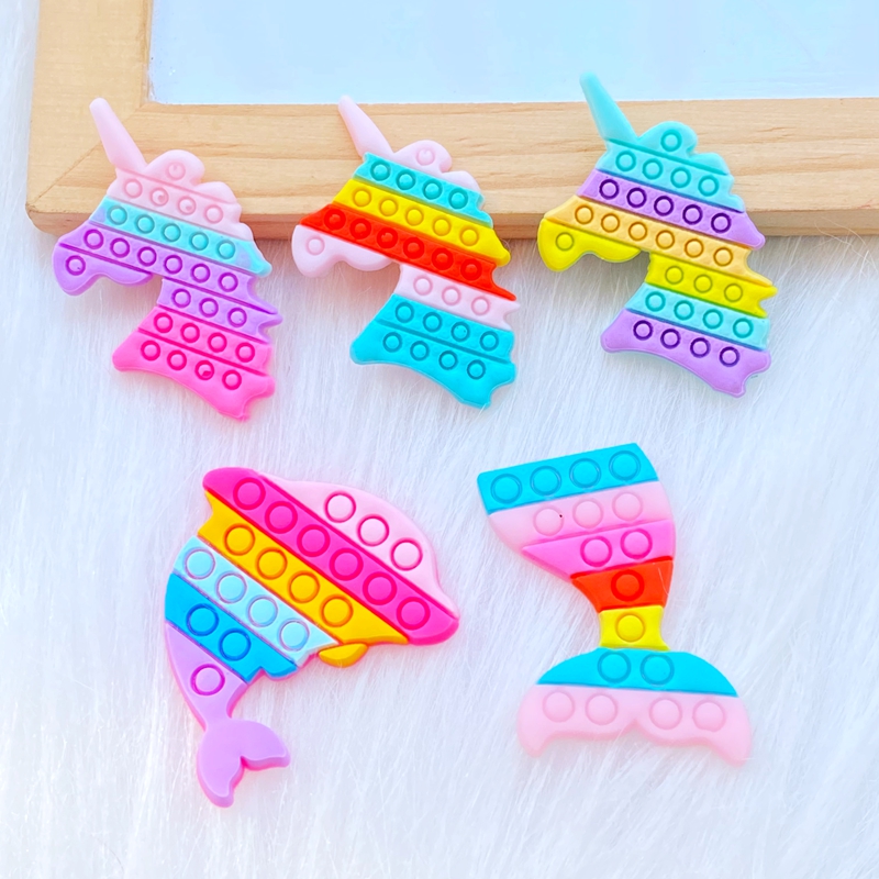 Embellishment Glue Craft - 20 قطعة ذيل السمكة الجديد اللطيف