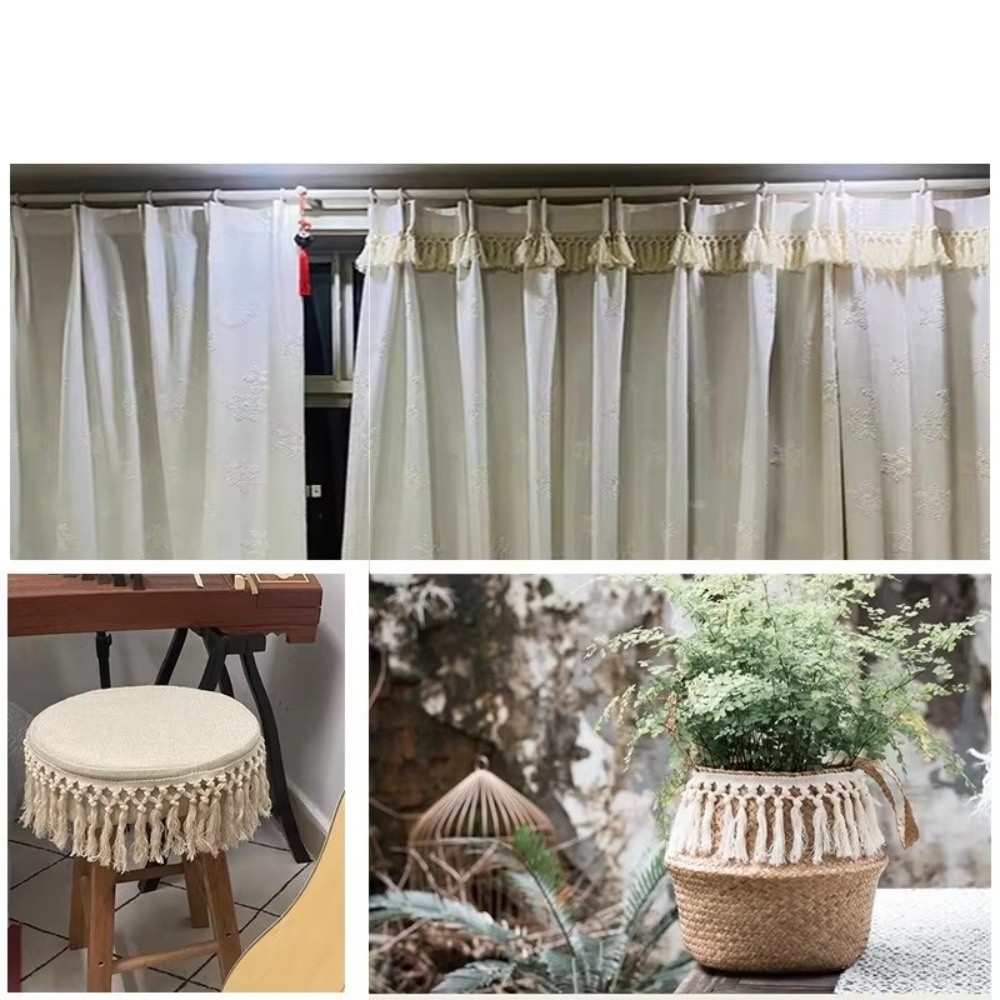 Tassel Fringe Trim - شريط زخرفي بشراشيب بعرض 11 سم،