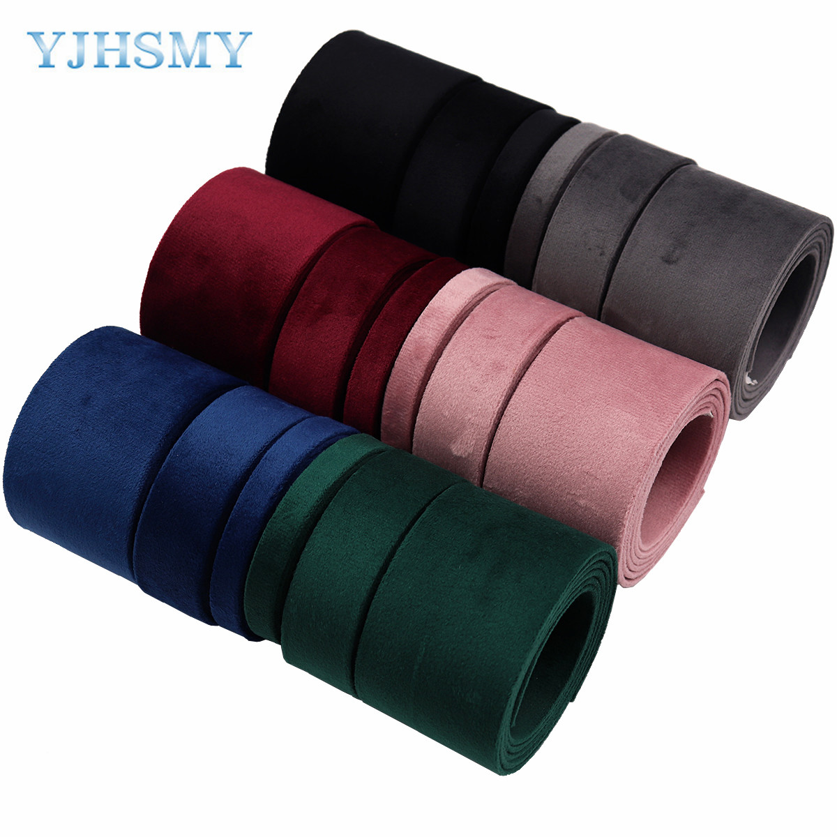 Velvet Ribbon Roll - شريط مخملي مزدوج الوجه أشرطة النسيج