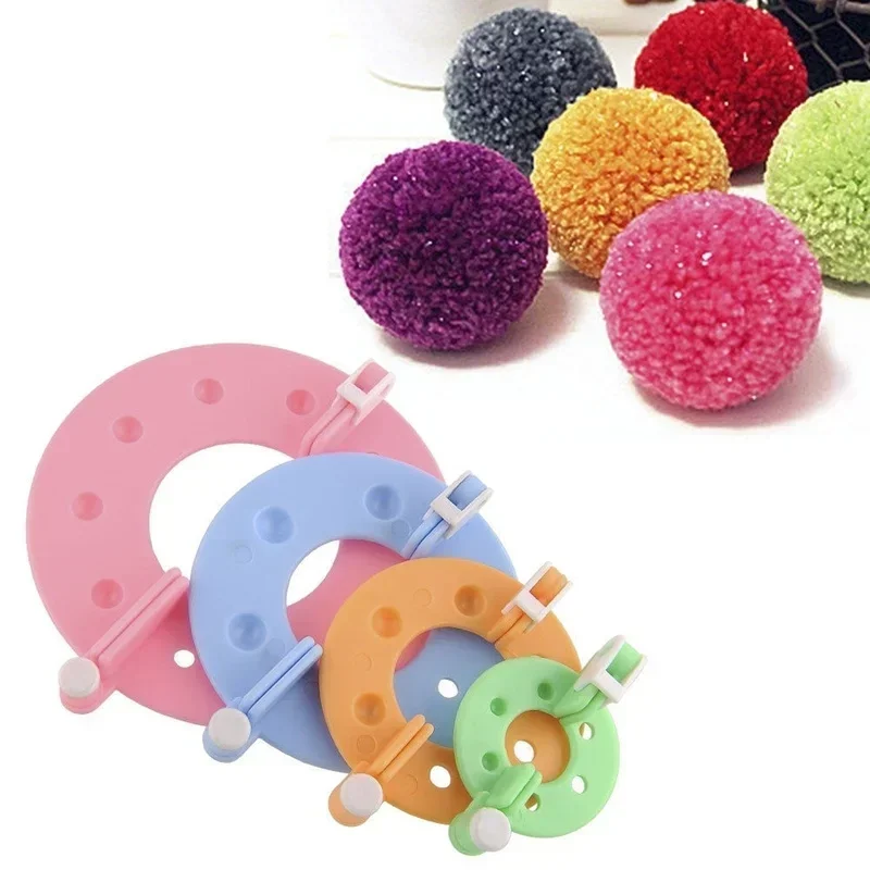 Pom Pom Maker Tool - 2026 طقم نول حياكة لصنع كرات