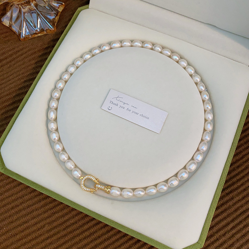 Pearl Trim Chain - سوبر جودة عالية 100% لؤلؤ المياه