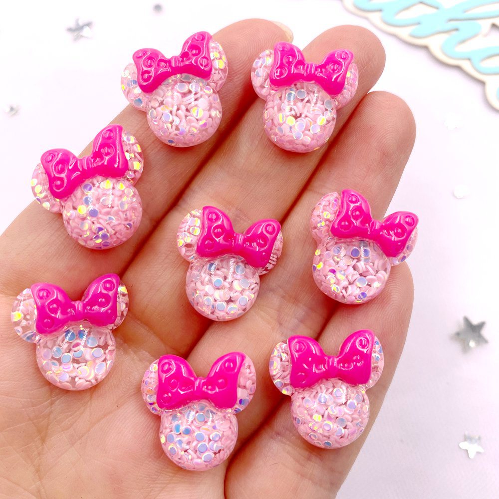 Embellishment Glue Craft - 20 قطعة الراتنج الملونة البسيطة الكرتون