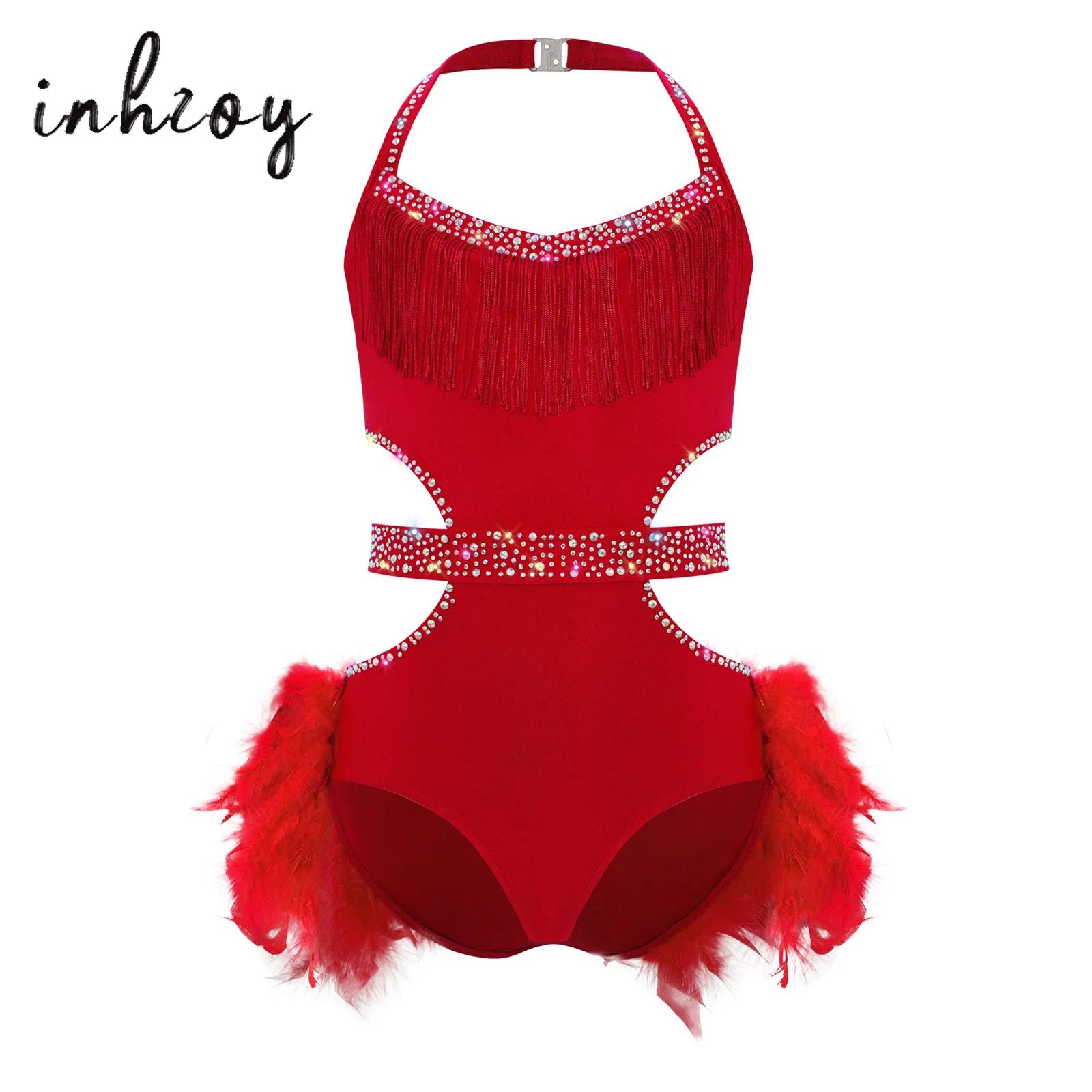 Rhinestone Banding Trim - أطفال بنات اللاتينية ملابس رقص الجاز