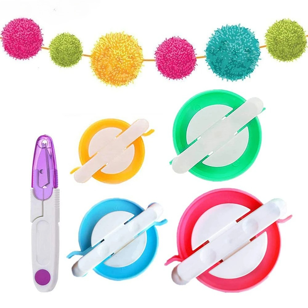 Pom Pom Maker Tool - مجموعة أدوات صنع بوم بوم 4
