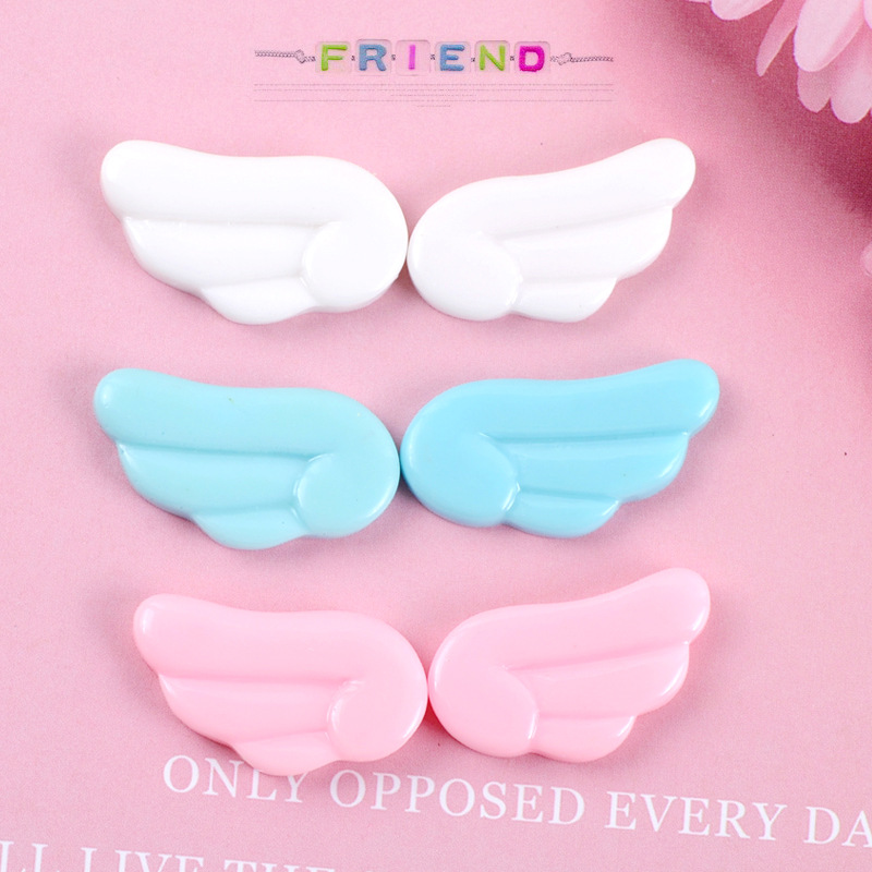 Craft Embellishments - 10 قطعة Kawaii لطيف الملاك أجنحة
