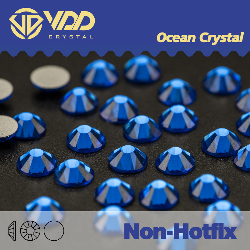 Hotfix Rhinestone Sheet - VDD 029 كابري الأزرق الراين غير
