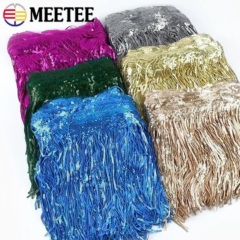 شريط تزيين بالترتر والشراشيب ا - مراجعة Fringe Ribbon Sewing وسعره