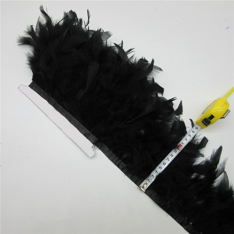 قطعتان من ريش الديك الرومي الن - مراجعة Feather Trim Marabou وسعره