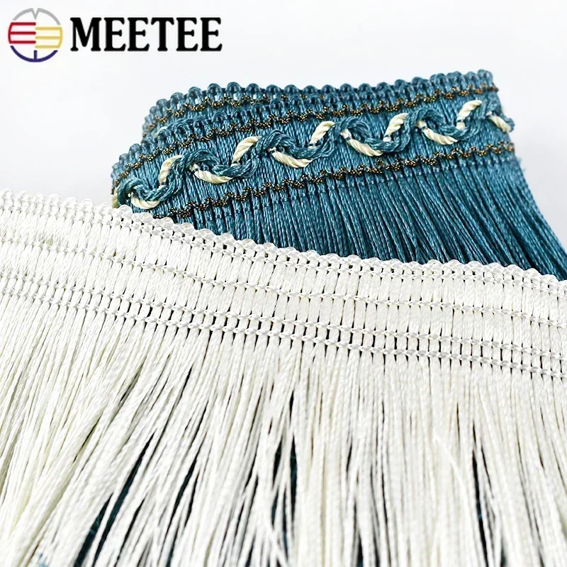 1-5 متر شرابة هامش ل الستار ال - مراجعة Fringe Ribbon Sewing وسعره
