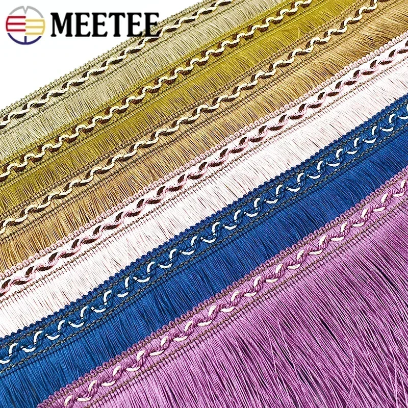 1-5 متر شرابة هامش ل الستار ال - مراجعة Fringe Ribbon Sewing وسعره