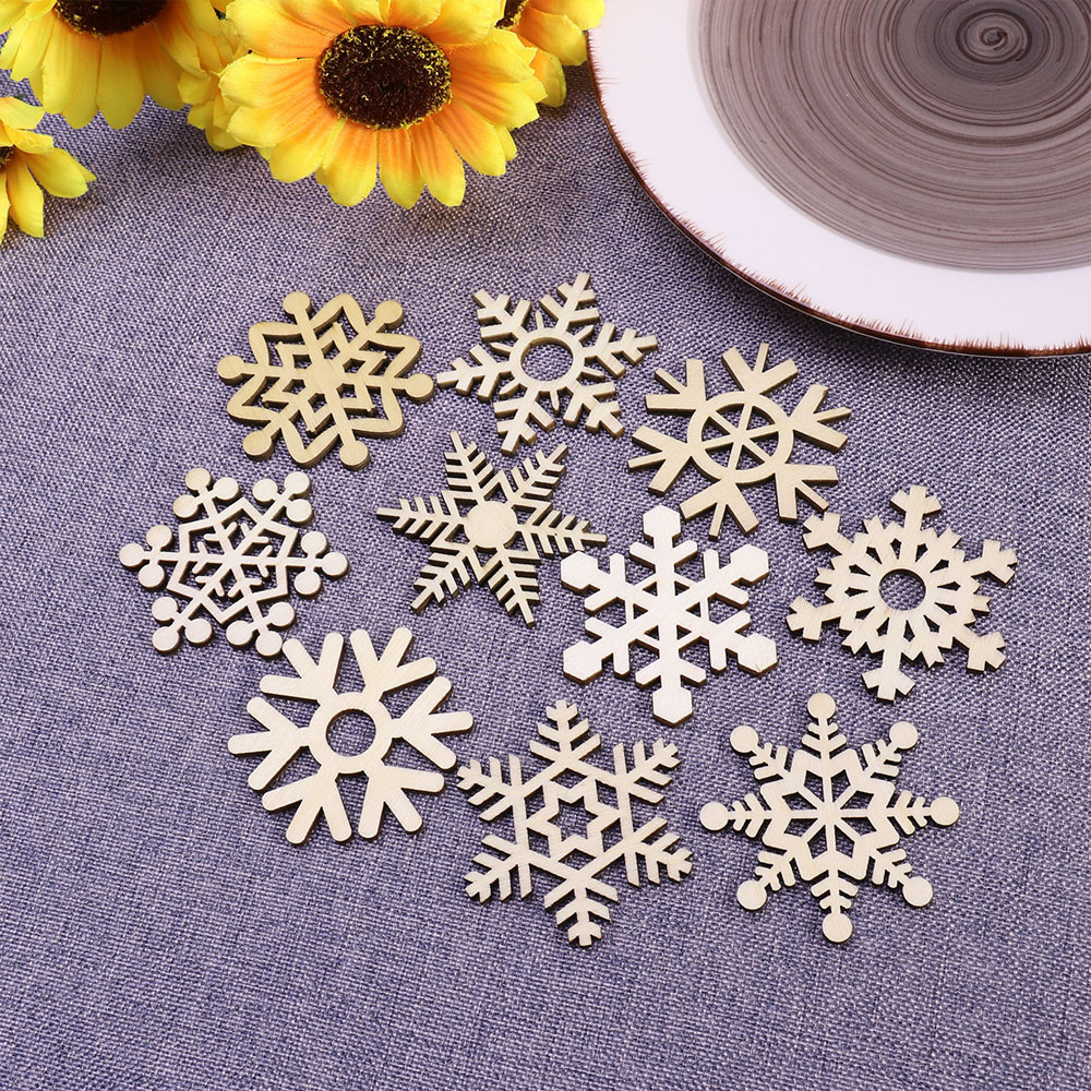 10 قطعة شجرة عيد الميلاد الديك - مراجعة Christmas Craft Embellishment وسعره