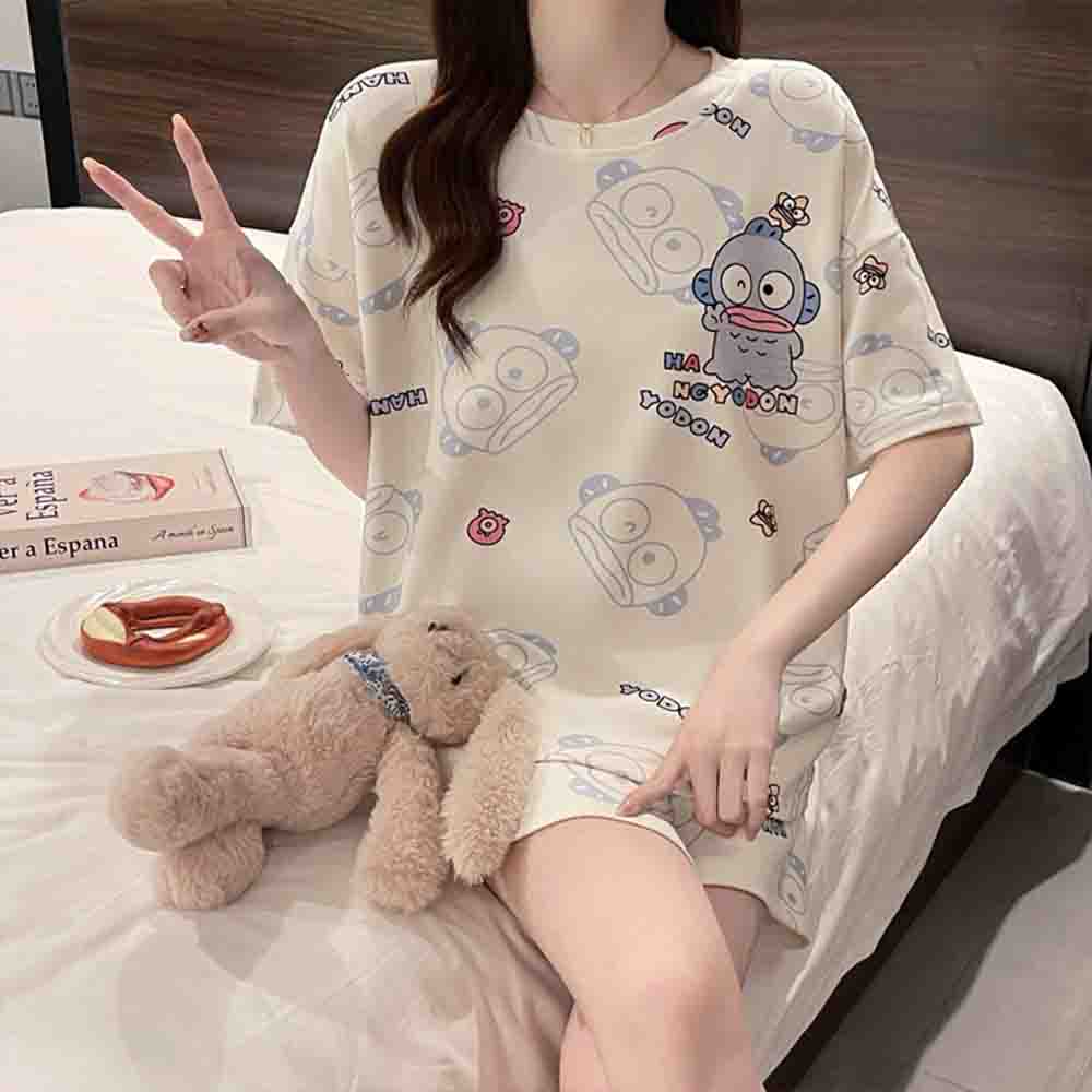 طقم بيجامة سانريو هانجيودون من - مراجعة Embellish Knit وسعره