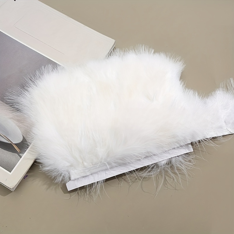شريط زخرفي من ريش الديك الرومي - مراجعة Feather Trim Marabou وسعره