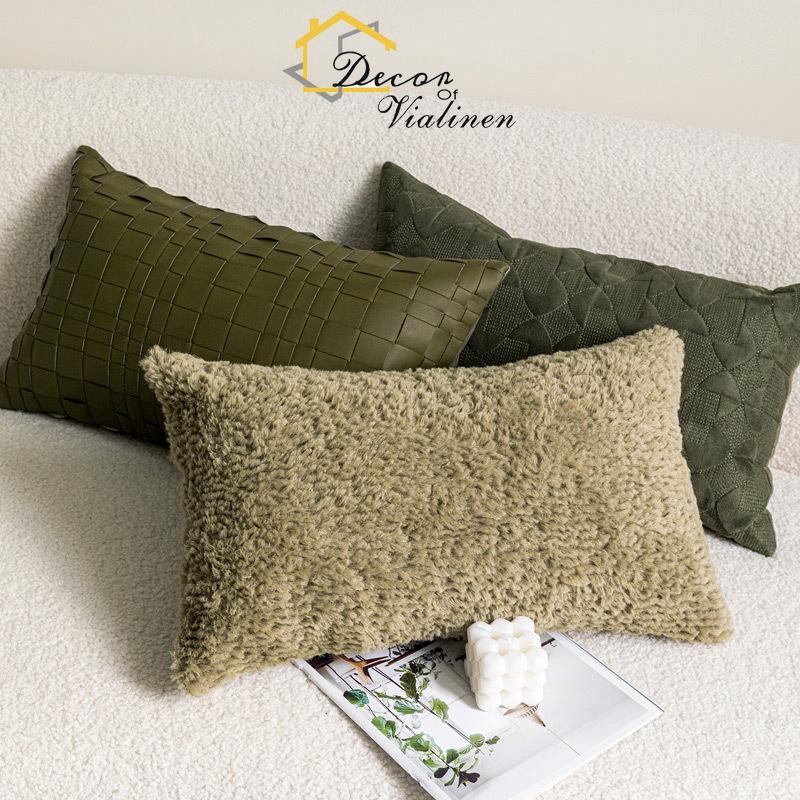 وسادة خصر خضراء، أريكة على الط - مراجعة Velvet Ribbon Roll وسعره