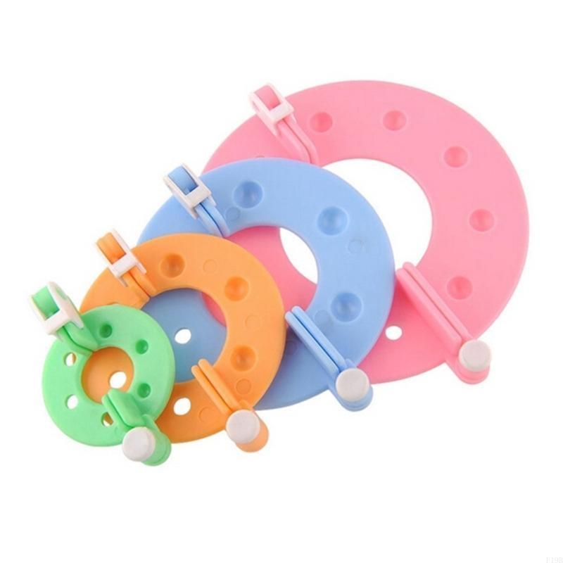 F19B 4 قطعة صانع الكريات زغب ا - مراجعة Pom Pom Maker Tool وسعره