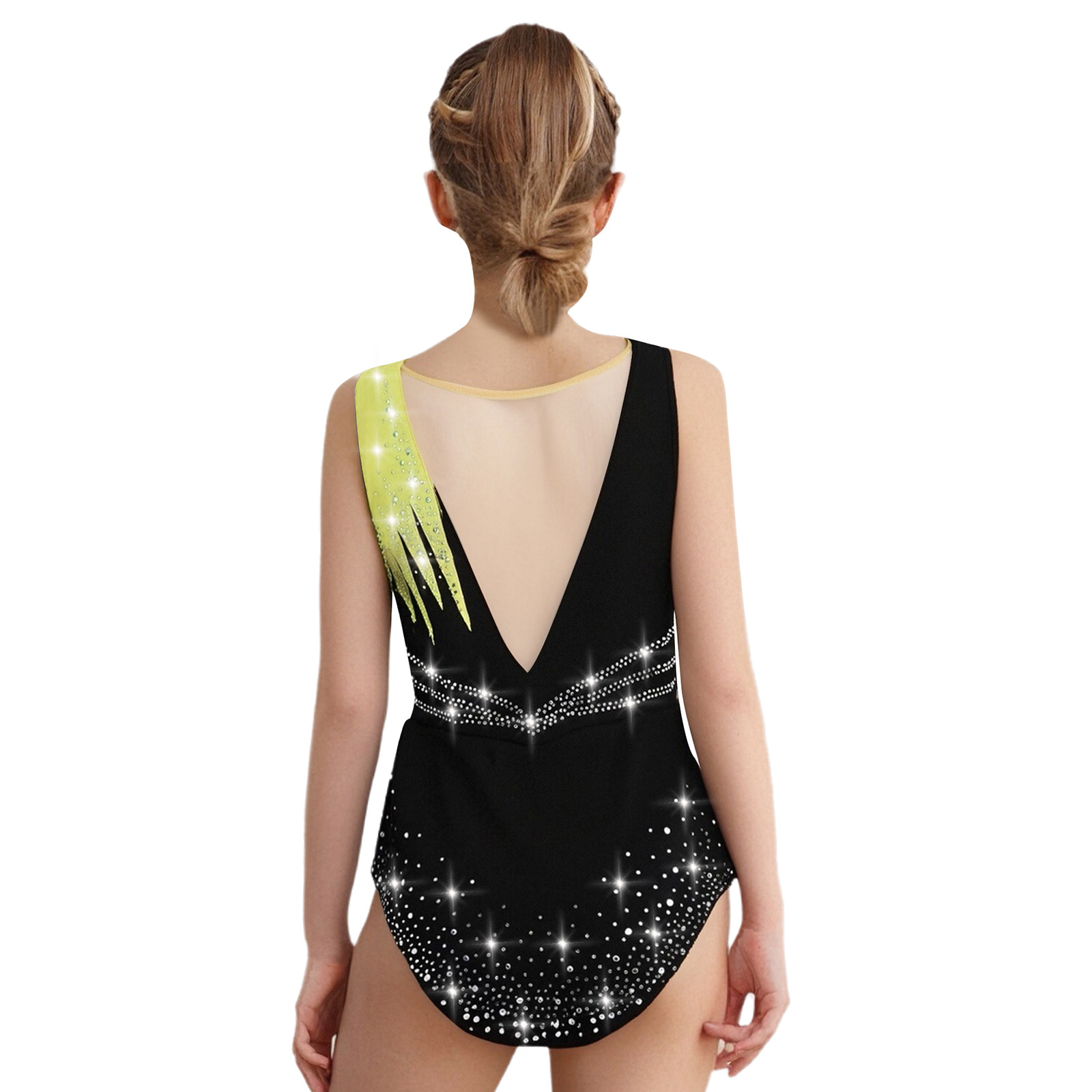 أطفال بنات الشكل التزلج الجمبا - مراجعة Rhinestone Banding Trim وسعره