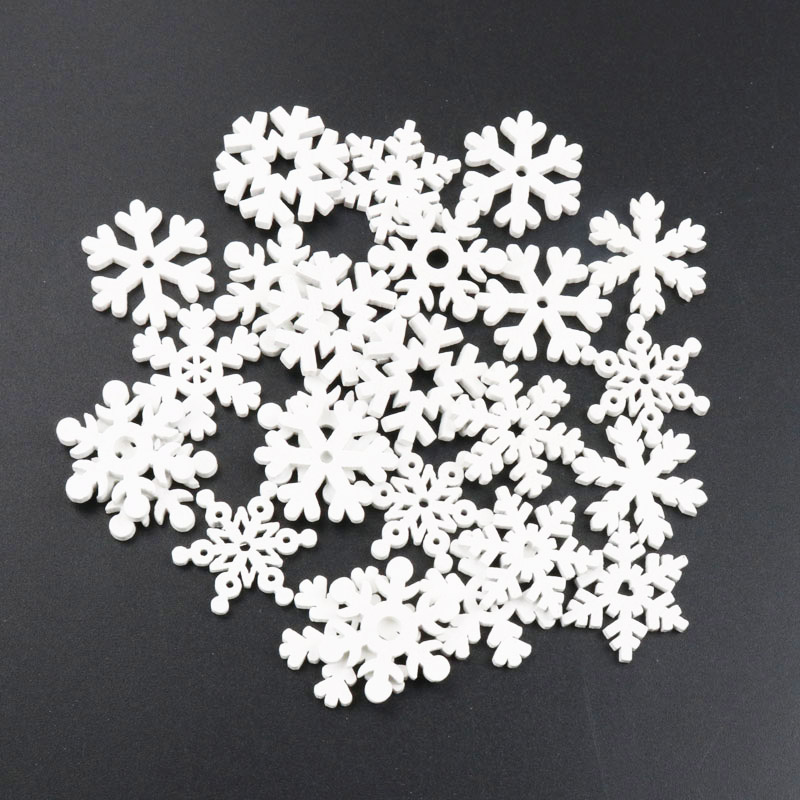 زينة عيد الميلاد الخشبية ، 20  - مراجعة Christmas Craft Embellishment وسعره