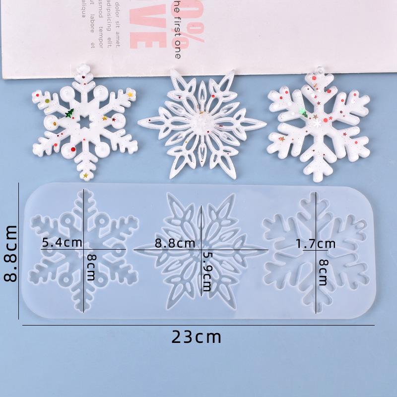 عيد الميلاد الجوف ندفة الثلج ز - مراجعة Christmas Craft Embellishment وسعره