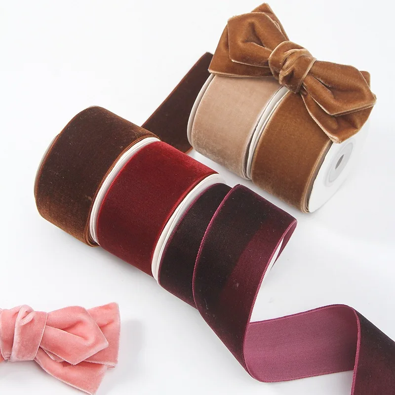 الكلاسيكية 5 ياردة 6 مللي متر- - مراجعة Velvet Ribbon Roll وسعره