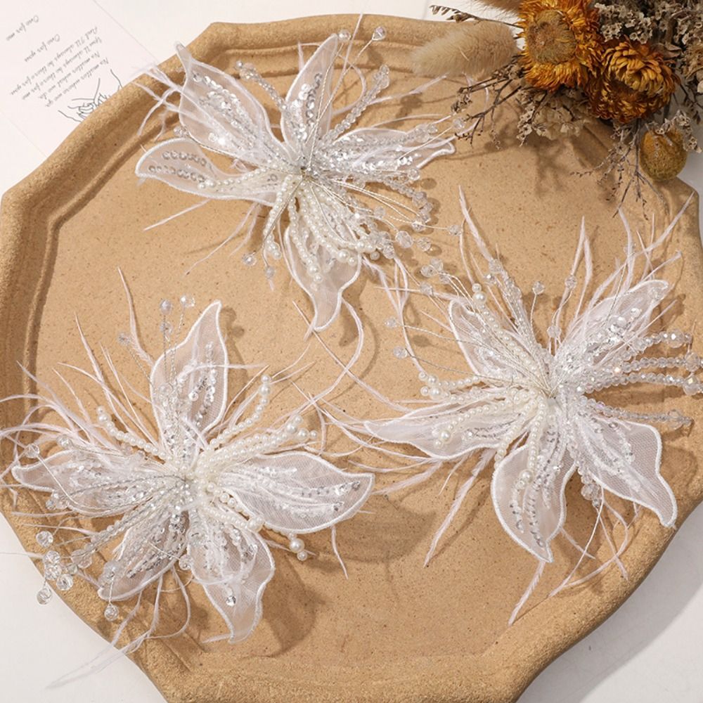 قطعة واحدة من زهرة الأورجانزا  - مراجعة Applique Patch Flower وسعره