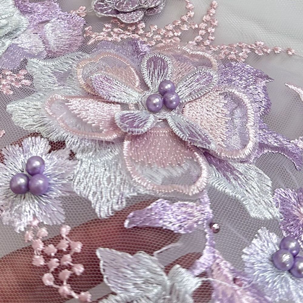 رقعات تطريز أنيقة وملونة بالتر - مراجعة Applique Patch Flower وسعره