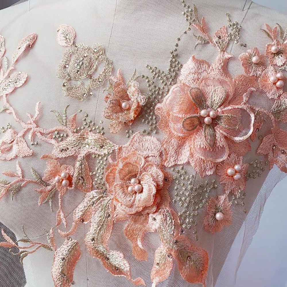 رقعات تطريز أنيقة وملونة بالتر - مراجعة Applique Patch Flower وسعره