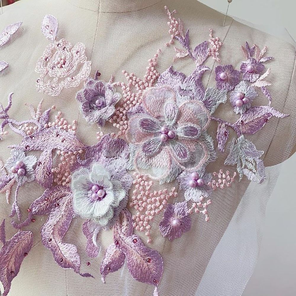 ثلاثية الأبعاد الزهور مطرز أقم - مراجعة Applique Patch Flower وسعره