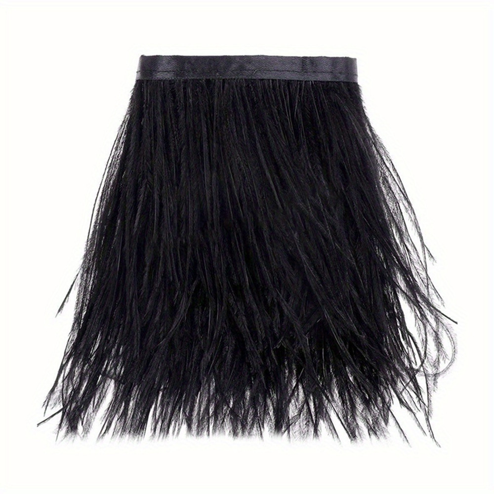 1 متر 8-10 سنتيمتر ريش النعام  - مراجعة Feather Trim Marabou وسعره