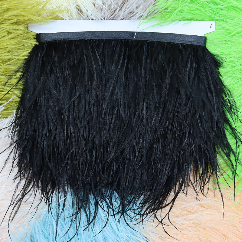 1 متر 8-10 سنتيمتر ريش النعام  - مراجعة Feather Trim Marabou وسعره