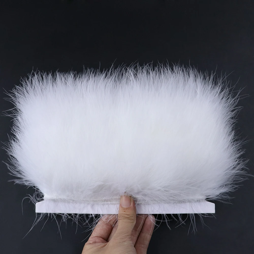 1 متر لينة تركيا ريشة تقليم رق - مراجعة Feather Trim Marabou وسعره