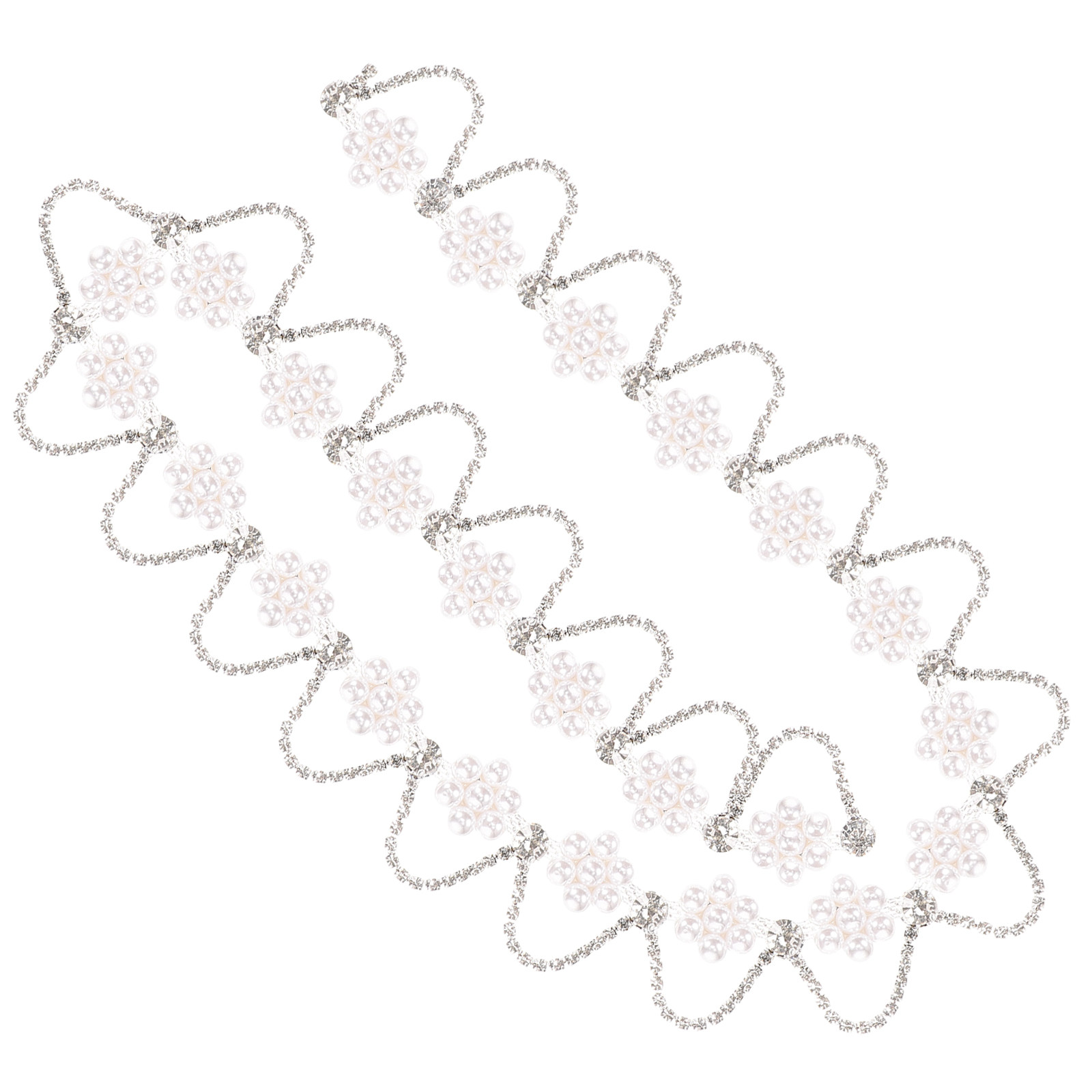 شريط زينة من اللؤلؤ والكريستال - مراجعة Pearl Trim Chain وسعره
