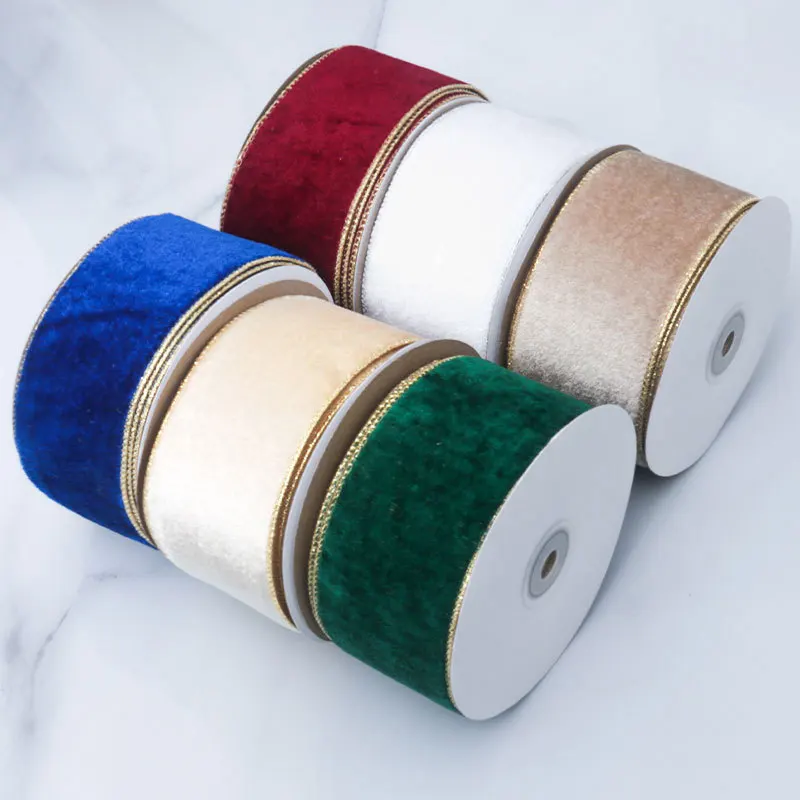 50 مللي متر السلكية حافة عكسها - مراجعة Velvet Ribbon Roll وسعره