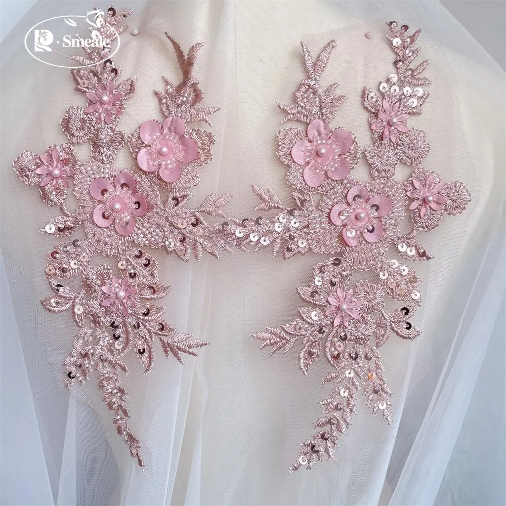 2 قطعة/1 زوج جديد 12 ألوان الت - مراجعة Applique Patch Flower وسعره