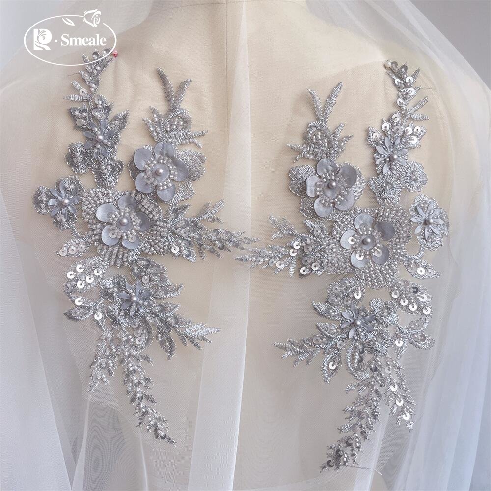 2 قطعة/1 زوج جديد 12 ألوان الت - مراجعة Applique Patch Flower وسعره
