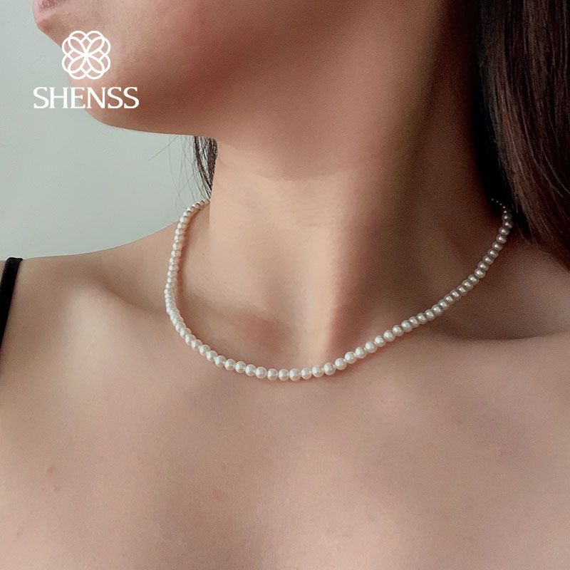 أنيقة 4 مللي متر قذيفة اللؤلؤ  - مراجعة Pearl Trim Chain وسعره