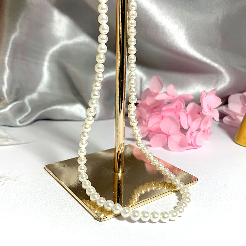 أنيقة 4 مللي متر قذيفة اللؤلؤ  - مراجعة Pearl Trim Chain وسعره