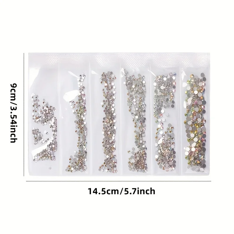مزيج أبيض أب زجاج أحجار الراين - مراجعة Hotfix Rhinestone Sheet وسعره