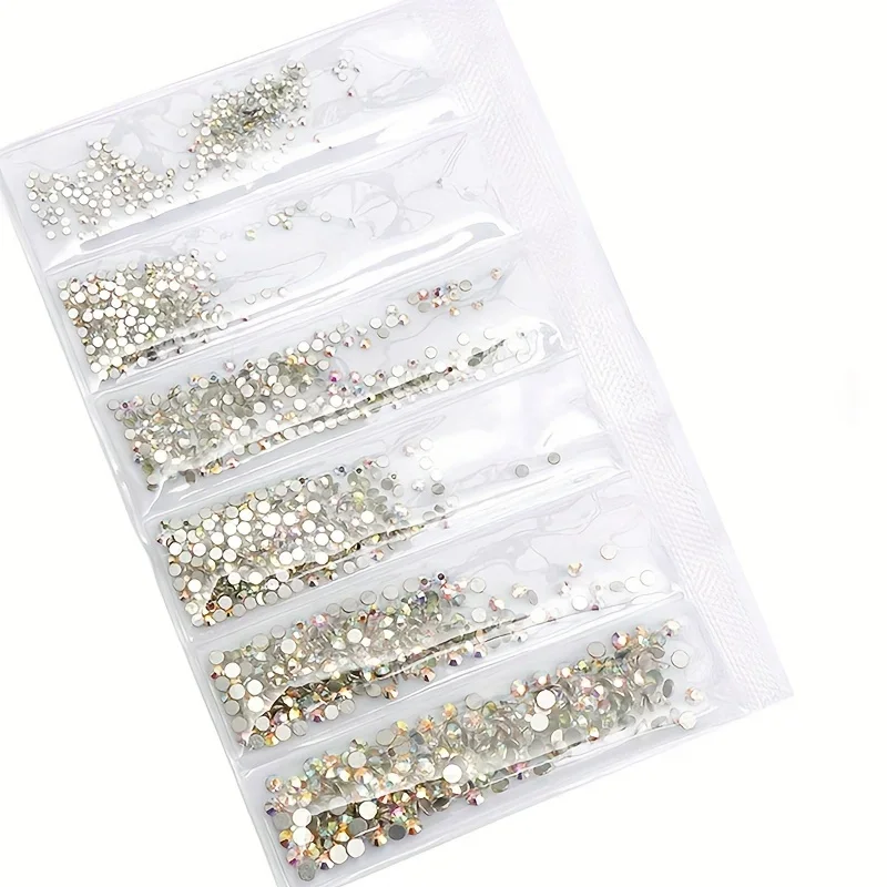 مزيج أبيض أب زجاج أحجار الراين - مراجعة Hotfix Rhinestone Sheet وسعره