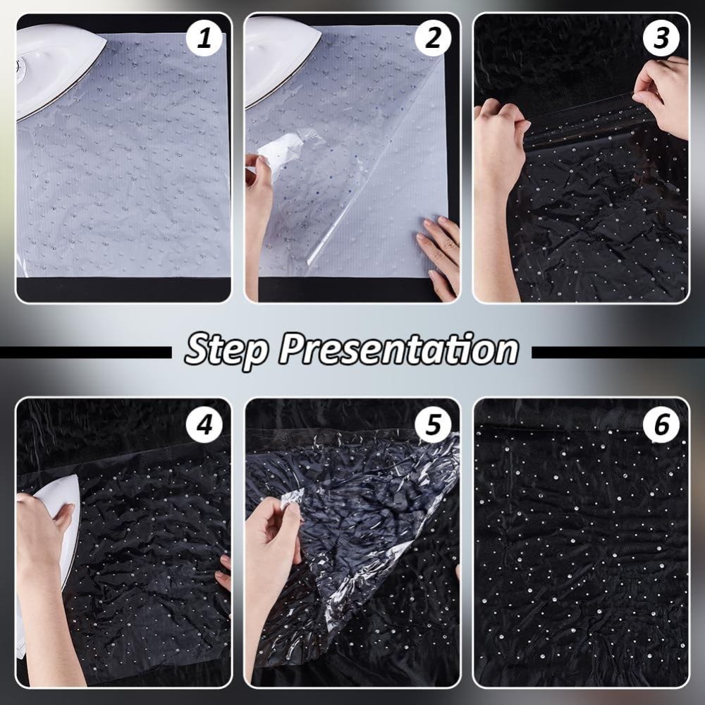 10 أوراق من الأحجار الكريمة ال - مراجعة Hotfix Rhinestone Sheet وسعره