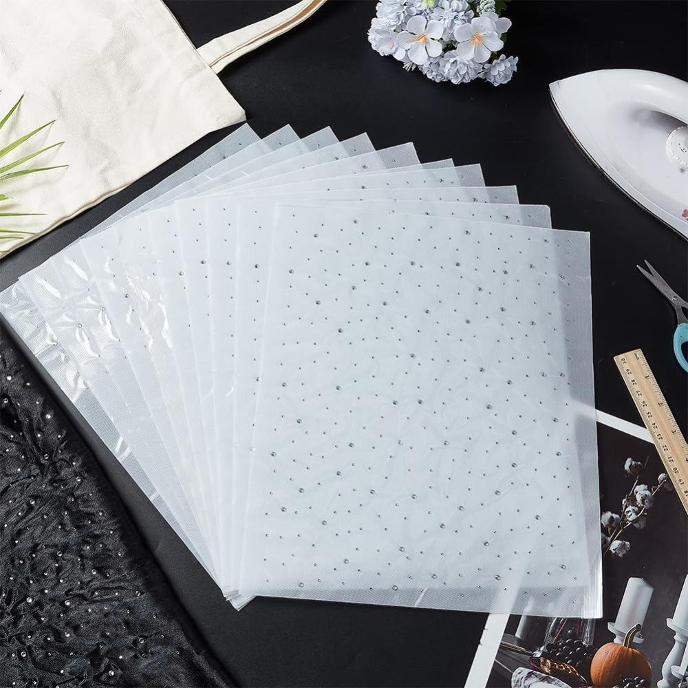 10 أوراق من الأحجار الكريمة ال - مراجعة Hotfix Rhinestone Sheet وسعره