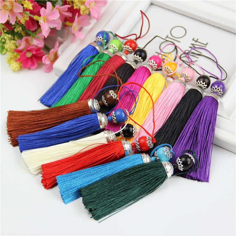 1/3/5 قطعة شرابة الحرير هامش ف - مراجعة Beaded Trim Fringe وسعره