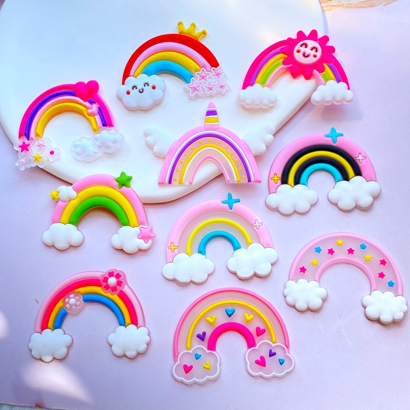 10 قطعة جديد لطيف شفاف الكرتون - مراجعة Embellishment Glue Craft وسعره