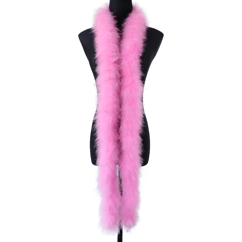 شريط ريش مارابو أحمر ناعم بطول - مراجعة Feather Trim Marabou وسعره