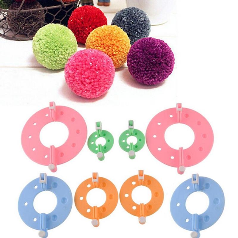 مجموعة من 8 قطع لصنع كرات البو - مراجعة Pom Pom Maker Tool وسعره