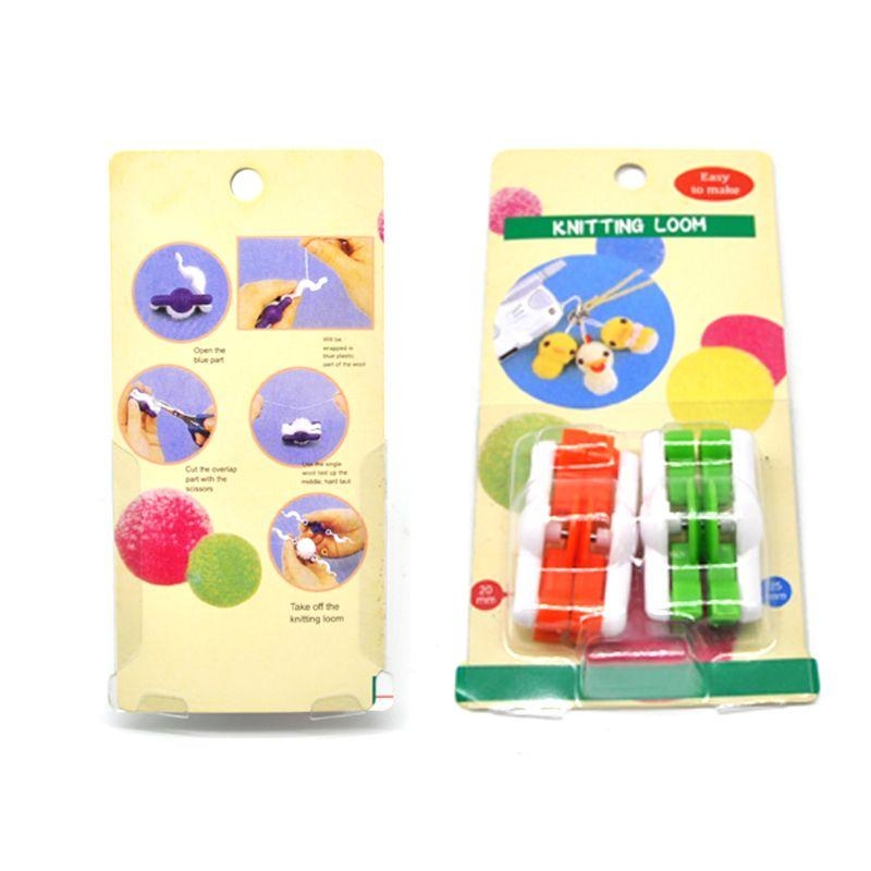 D8KF 2 قطعة صانع بوم بوم بوم ل - مراجعة Pom Pom Maker Tool وسعره