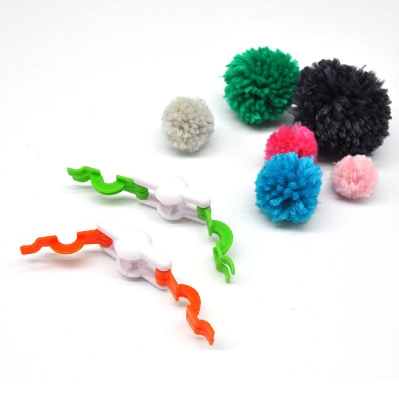 D8KF 2 قطعة صانع بوم بوم بوم ل - مراجعة Pom Pom Maker Tool وسعره