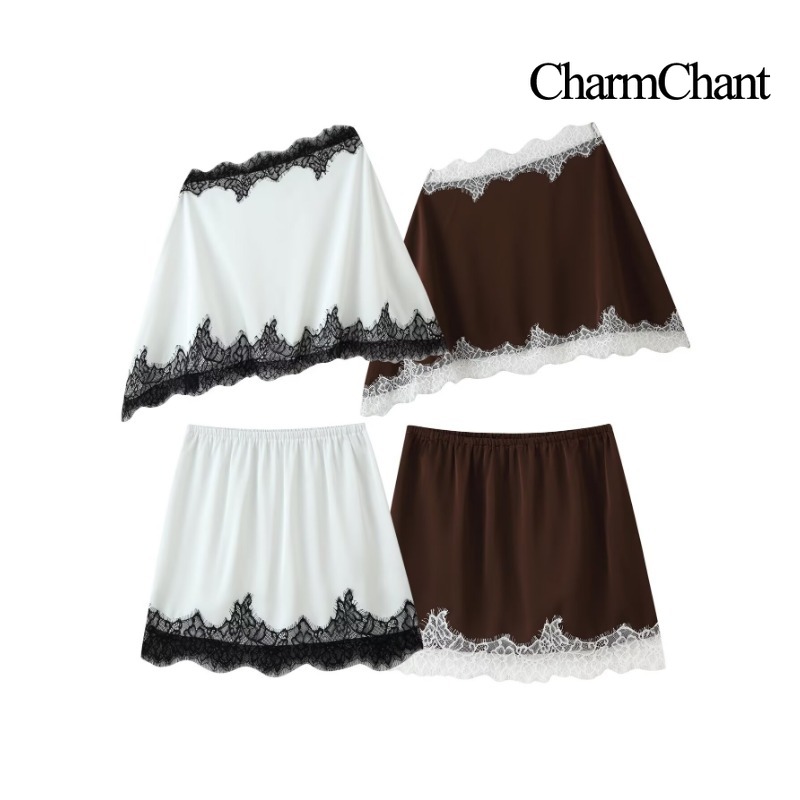 طقم نسائي من CHARMCHANT مكون م - مراجعة Elastic Lace Trim وسعره