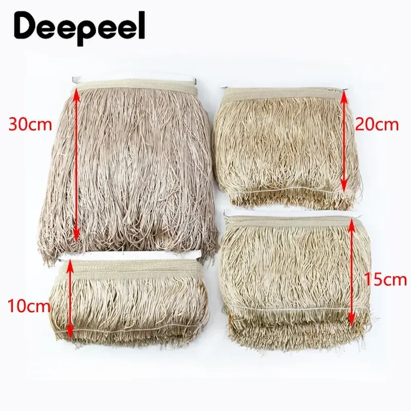شريط زخرفي طويل ملون بطول 10/1 - مراجعة Fringe Ribbon Sewing وسعره