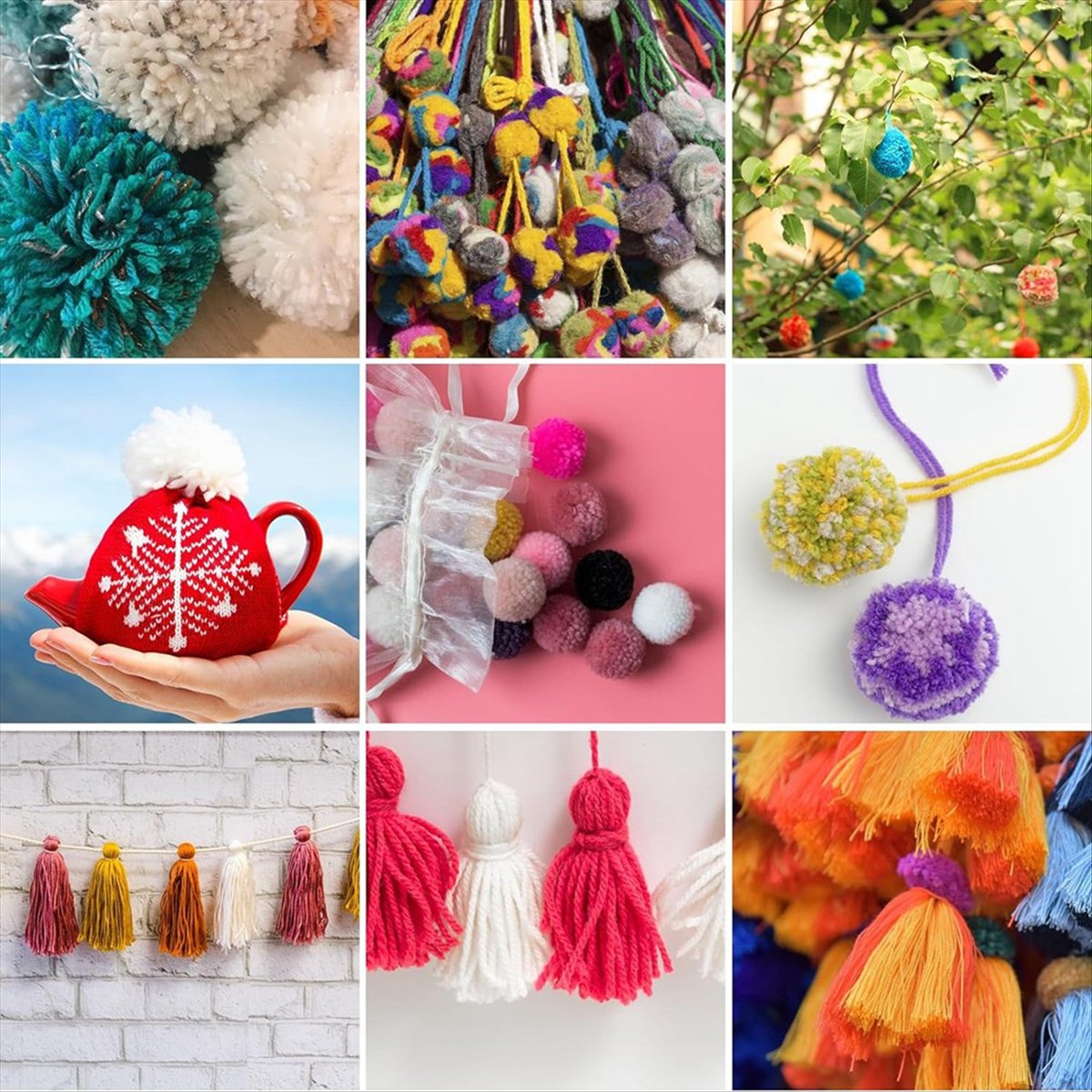 مجموعة أدوات صنع كرات الخيوط م - مراجعة Pom Pom Maker Tool وسعره
