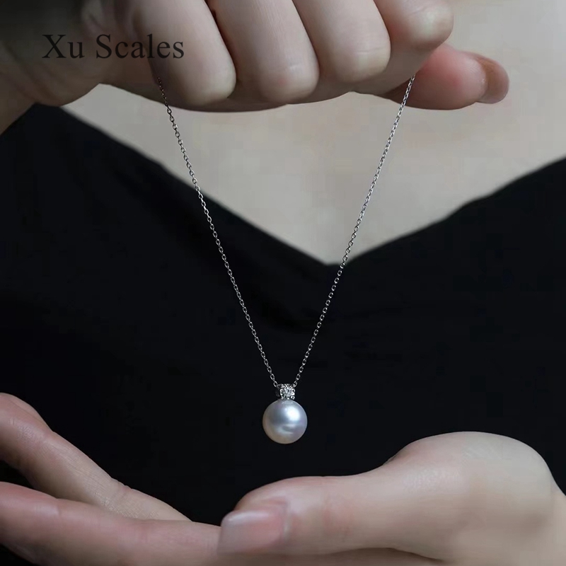 اللؤلؤ الطبيعي قلادة 9-11 مللي - مراجعة Pearl Trim Chain وسعره